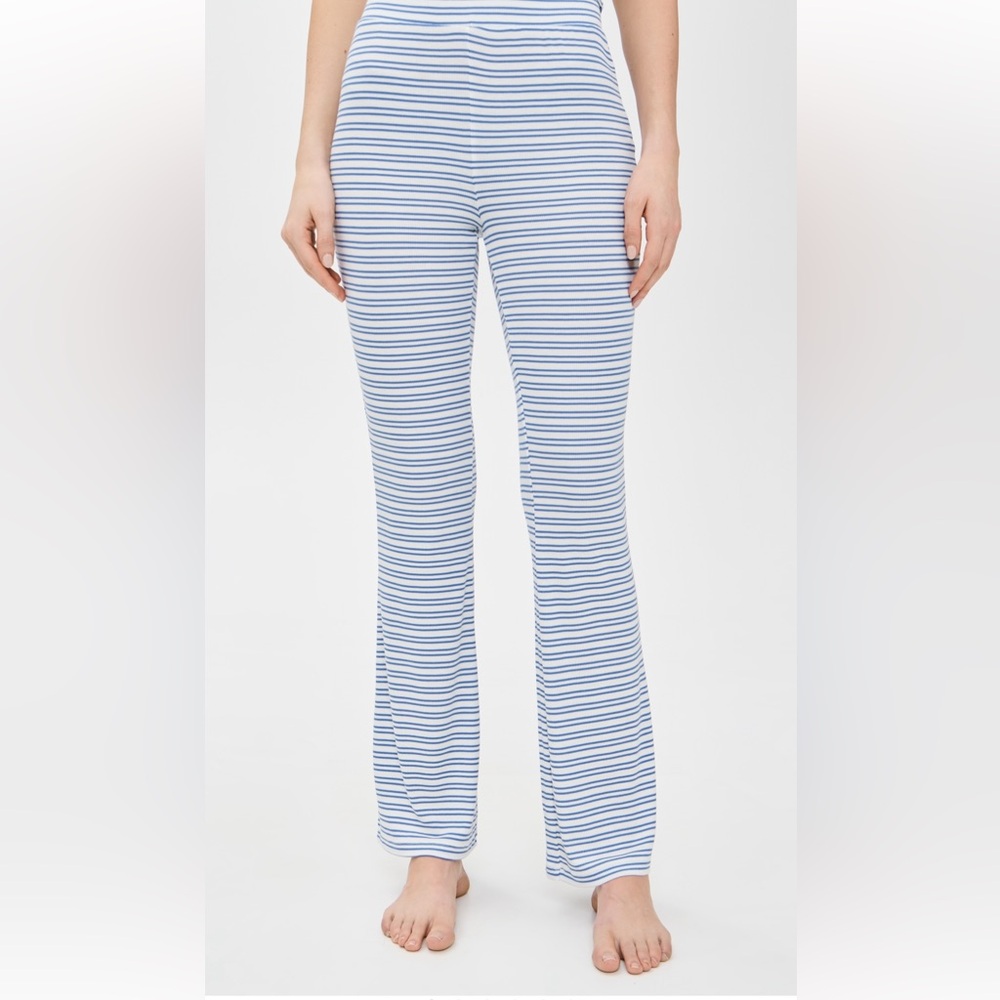 Z Supple Striped Blue and White Lounge Pants